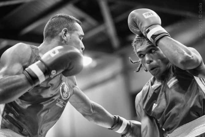 Jeux des Iles<br> Encore de belles images de boxe!