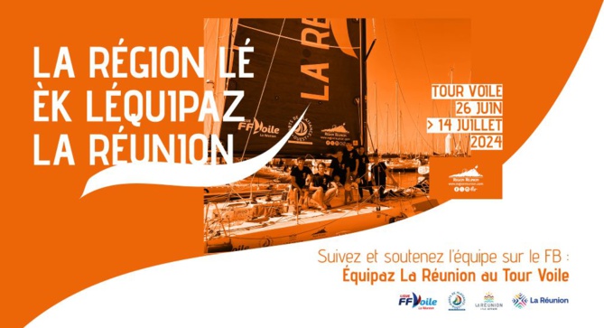 Tour Voile 2024 : La Région soutient Léquipaz La Réunion Tour Voile 2024 : La Région soutient Léquipaz La Réunion