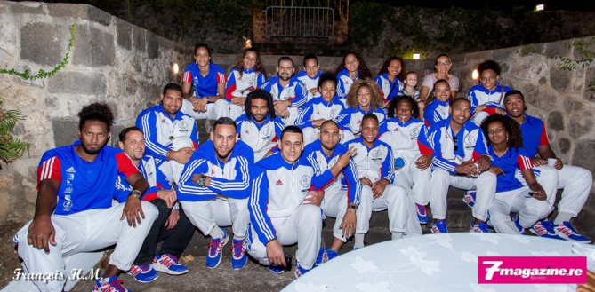 Jeux des Iles<br>Les athlètes réunionnais à la Préfecture</br> Jeux des Iles<br>Les athlètes réunionnais à la Préfecture</br>