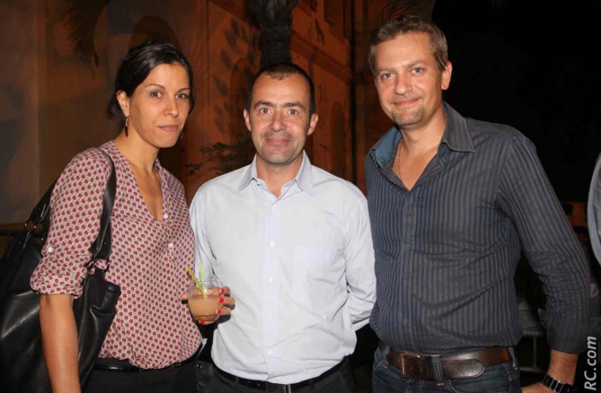 Yann de Prince, Antoine Isautier et sa compagne Yann de Prince, Antoine Isautier et sa compagne