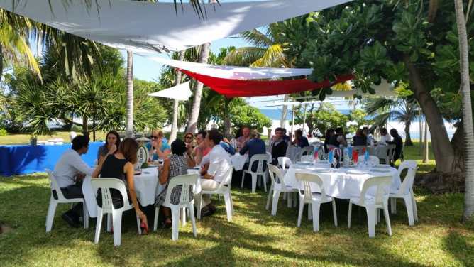 C'est dans une belle villa en bord de mer qu'a eu lieu la présentation de la grille de rentrée