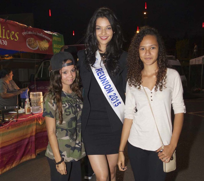 Miss Réunion à Saint-Benoît<br> Azuima Issa reçoit la médaille de la Ville</br>