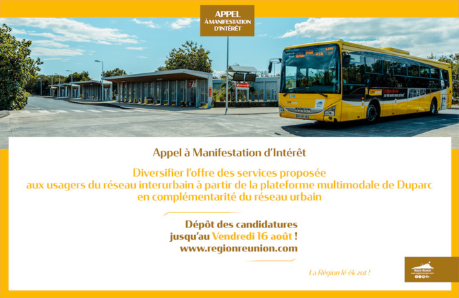 AMI - Diversifier l'offre des services proposée aux usagers du réseaux interurbain à partir de la plateforme multimodale de Duparc en complémentarité du réseau urbain AMI - Diversifier l'offre des services proposée aux usagers du réseaux interurbain à partir de la plateforme multimodale de Duparc en complémentarité du réseau urbain