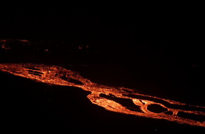 Le volcan refait son show...