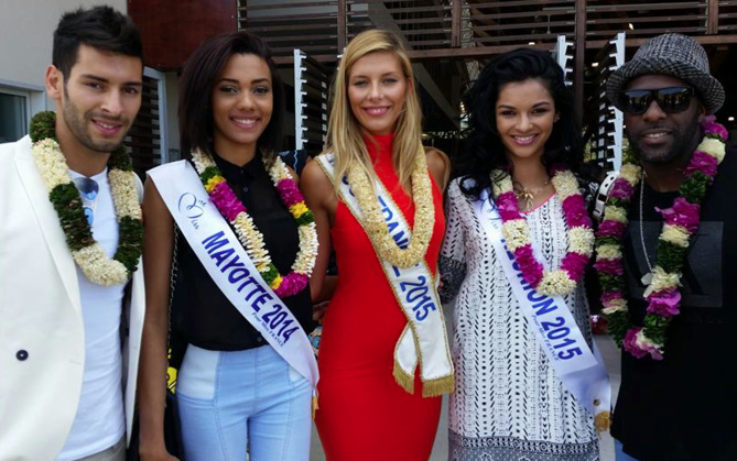 Miss France et Miss Réunion à Mayotte Miss France et Miss Réunion à Mayotte