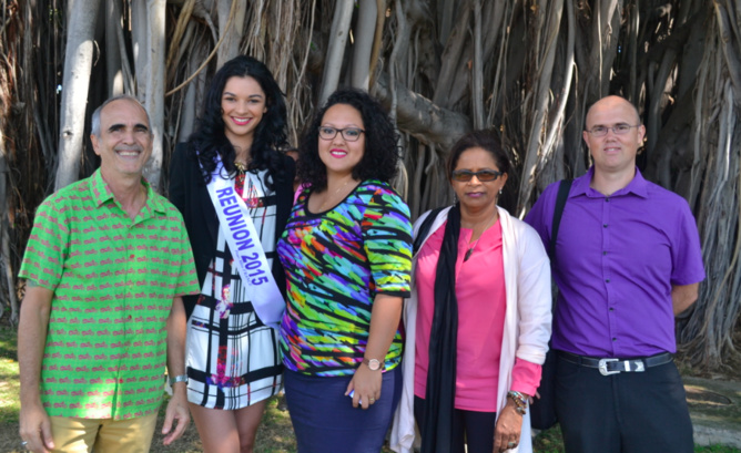 Patrice Treuthard, Azuima Issa, Karine Infante, Danila Bègue et Bruno Leperlier