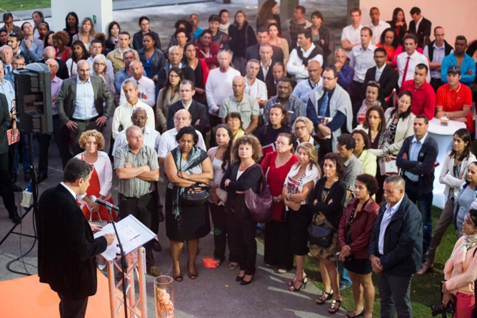 De nombreux invités ont assisté à l'inauguration du nouveau siège de la Sodegis De nombreux invités ont assisté à l'inauguration du nouveau siège de la Sodegis