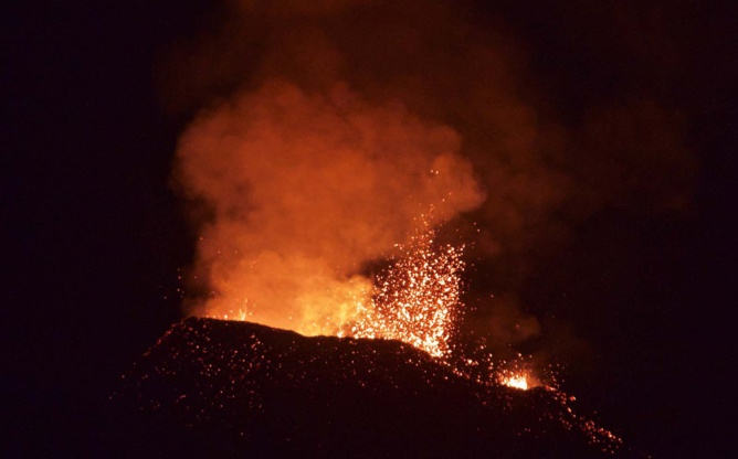 La Fournaise, le 1er septembre 2015 La Fournaise, le 1er septembre 2015