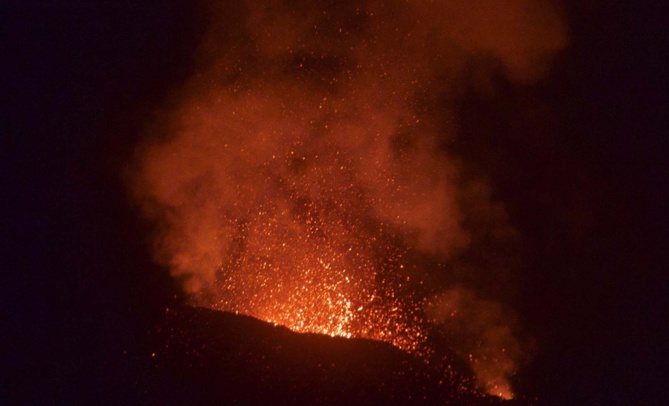 La Fournaise, le 1er septembre 2015 La Fournaise, le 1er septembre 2015