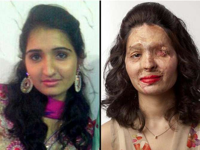 Reshma avant l'attaque... Reshma avant l'attaque...