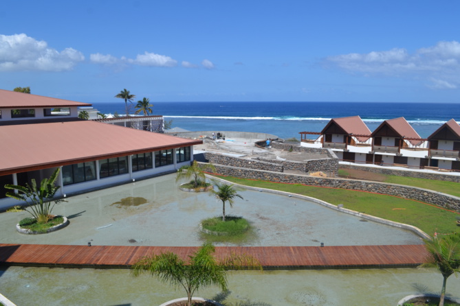 Un hôtel 5 étoiles avec vue sur le lagon Un hôtel 5 étoiles avec vue sur le lagon