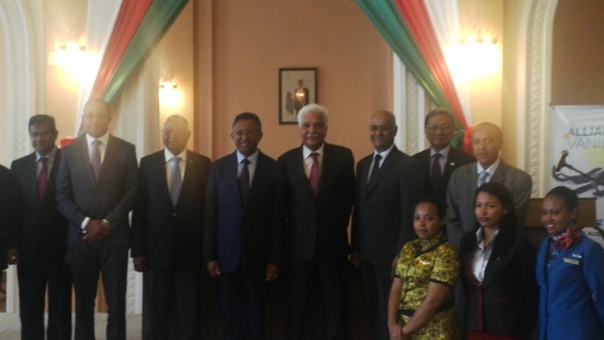 Les représentants des compagnies aériennes étaient à Madagascar ce lundi pour lancer officiellement Alliance Vanille