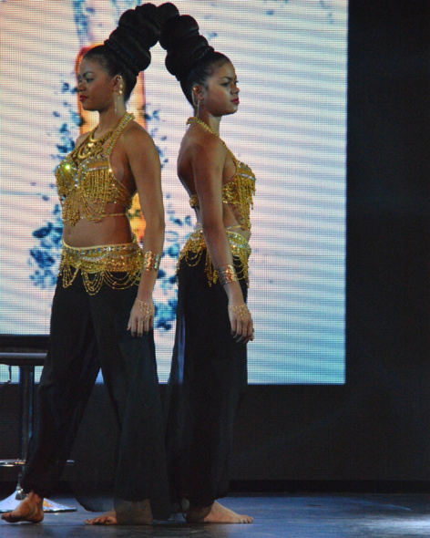 Mondial Coiffure Beauté 2015<br>Céliante a fait le show à Paris Mondial Coiffure Beauté 2015<br>Céliante a fait le show à Paris