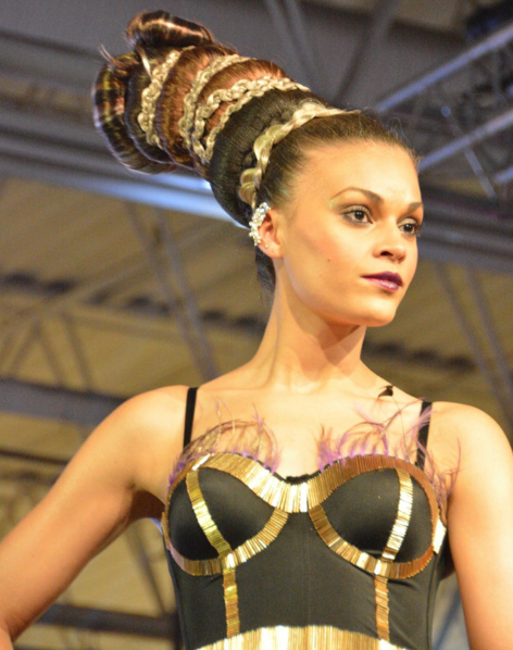 Mondial Coiffure Beauté 2015<br>Céliante a fait le show à Paris Mondial Coiffure Beauté 2015<br>Céliante a fait le show à Paris