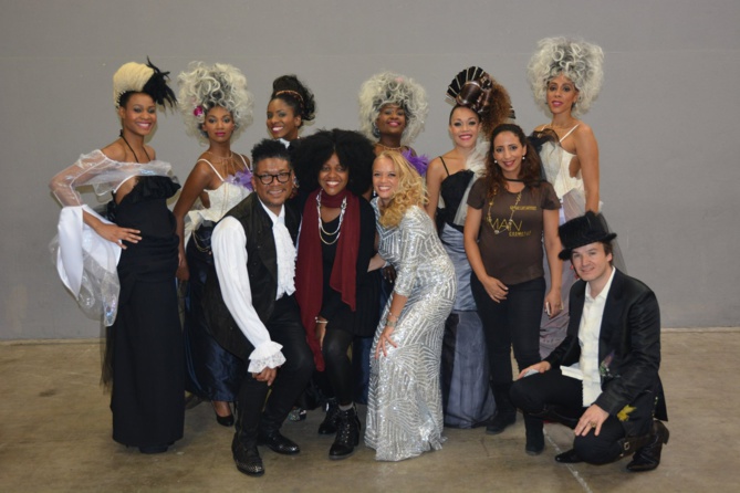 Mondial Coiffure Beauté 2015<br>Céliante a fait le show à Paris Mondial Coiffure Beauté 2015<br>Céliante a fait le show à Paris
