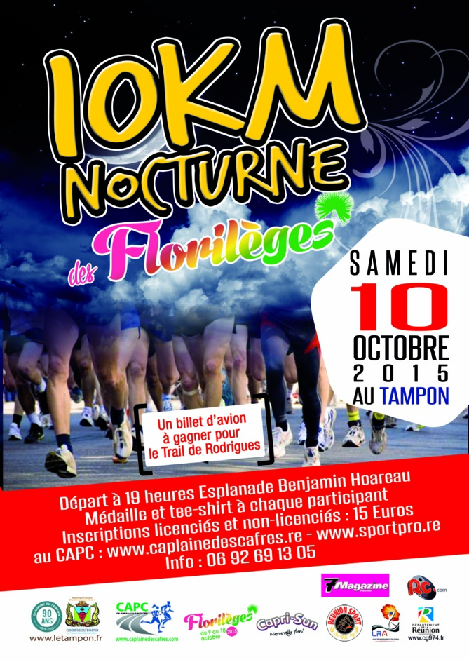 10 Km Nocturnes des Florilèges 10 Km Nocturnes des Florilèges