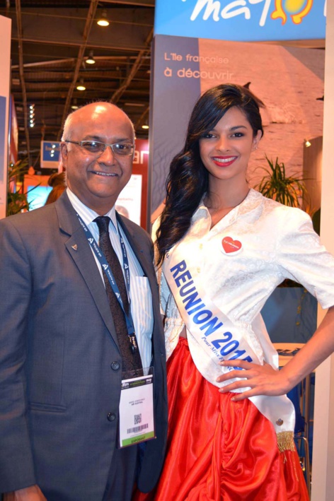 Marie-Joseph Malé, président d'Air Austral, et Azuima Issa Marie-Joseph Malé, président d'Air Austral, et Azuima Issa