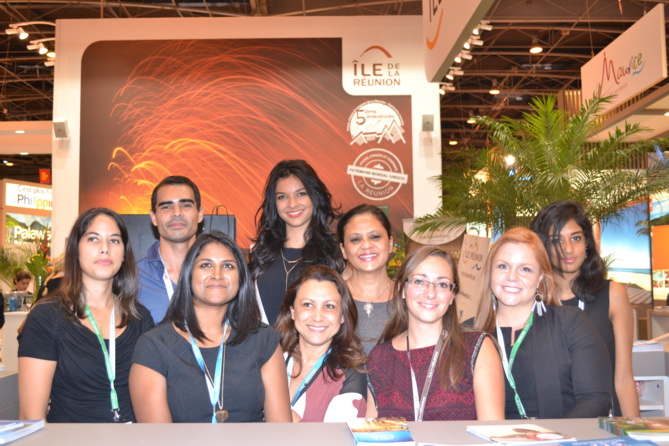 L'équipe de d'Ile de la Réunion Tourisme