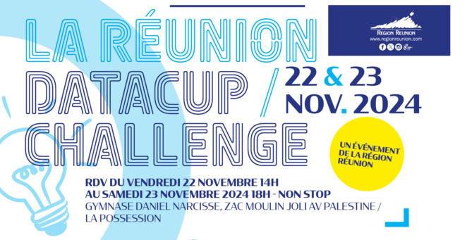 La Réunion Datacup Challenge|22-23 novembre 2024 La Réunion Datacup Challenge|22-23 novembre 2024