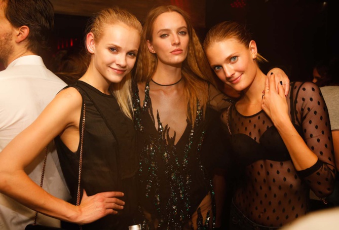 Les stars de la Fashion Week à L'Arc Paris Les stars de la Fashion Week à L'Arc Paris