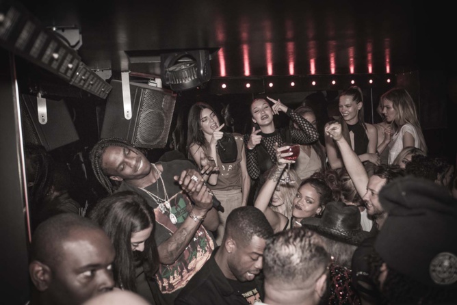 Travis Scott, Rihanna, Kendall Jenner Travis Scott, Rihanna, Kendall Jenner