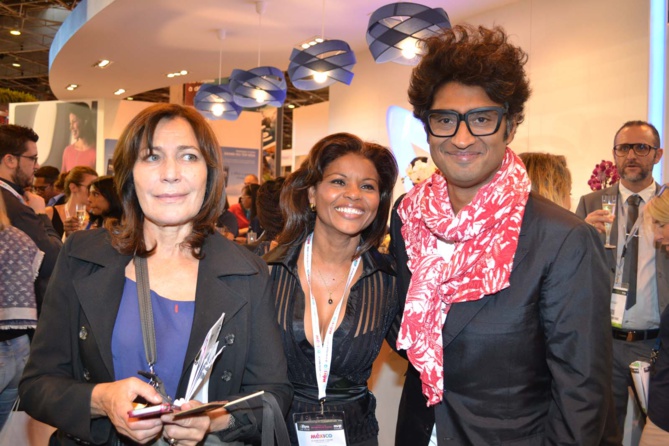 Mémona Hintermann, Claudette Vaïtilingom, et Sébastien Folin Mémona Hintermann, Claudette Vaïtilingom, et Sébastien Folin