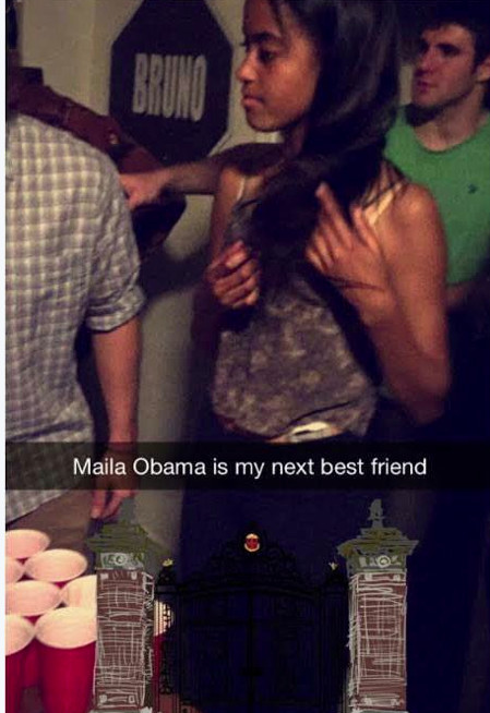 Malia Obama: nouvelle photo polémique
