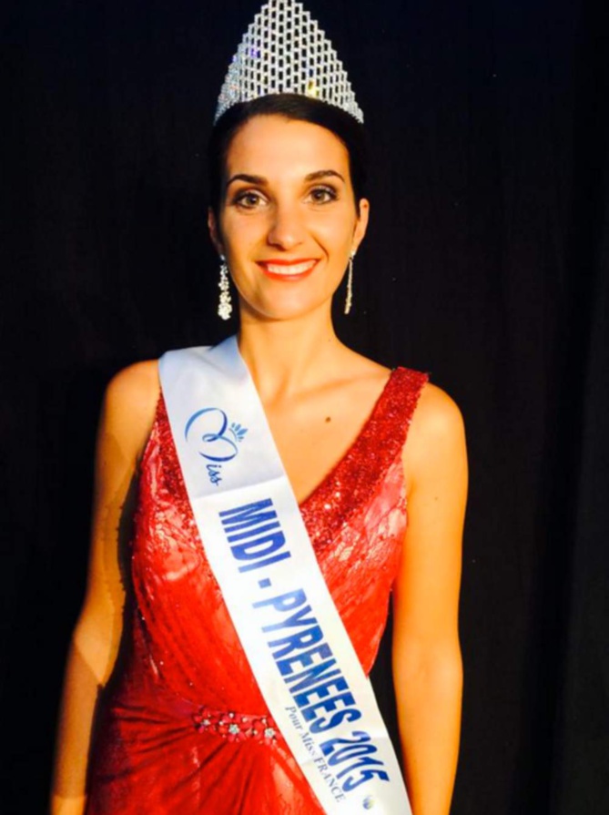 Emily Segouffin, Miss Midi-Pyrénées 2015