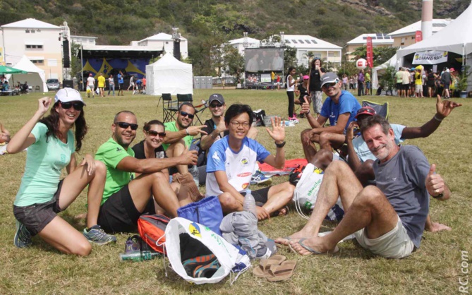 Emmenée par Laurence Goilot et Philippe Lahausse, l'équipe de l'île Maurice était dans le coup.