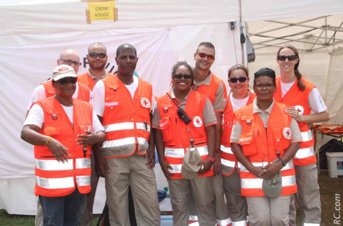 Des bobos ? Pas de problème, la Croix-Rouge veille au grain