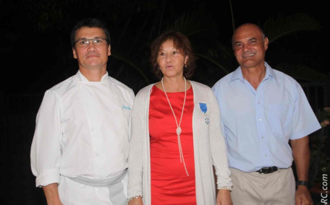 Johny Damour, cuisinier, Ginette Azélie et James Tantale, chauffeur Johny Damour, cuisinier, Ginette Azélie et James Tantale, chauffeur