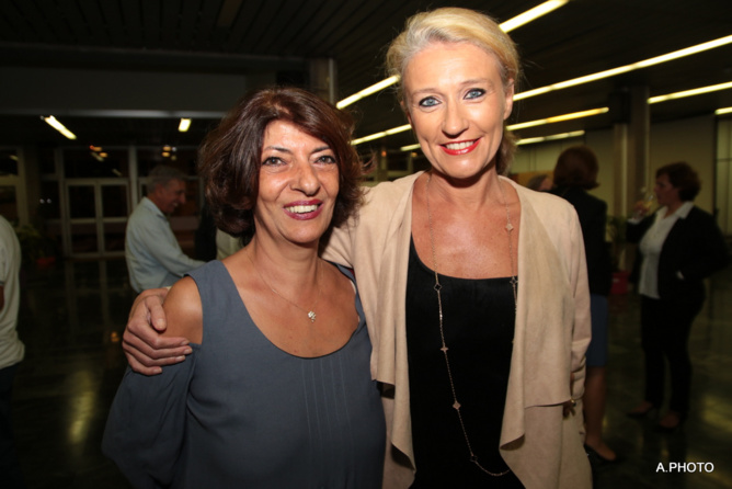 Massi Rivière et Catherine Ronin Massi Rivière et Catherine Ronin