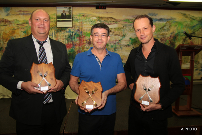 Gilles Técher, Benoît Vantaux et Samuel Pitarch, les lauréats 2015 Gilles Técher, Benoît Vantaux et Samuel Pitarch, les lauréats 2015