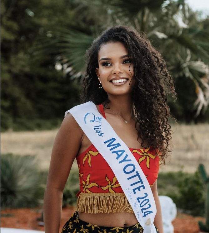 Miss Mayotte évoque le désastre Chido Miss Mayotte évoque le désastre Chido