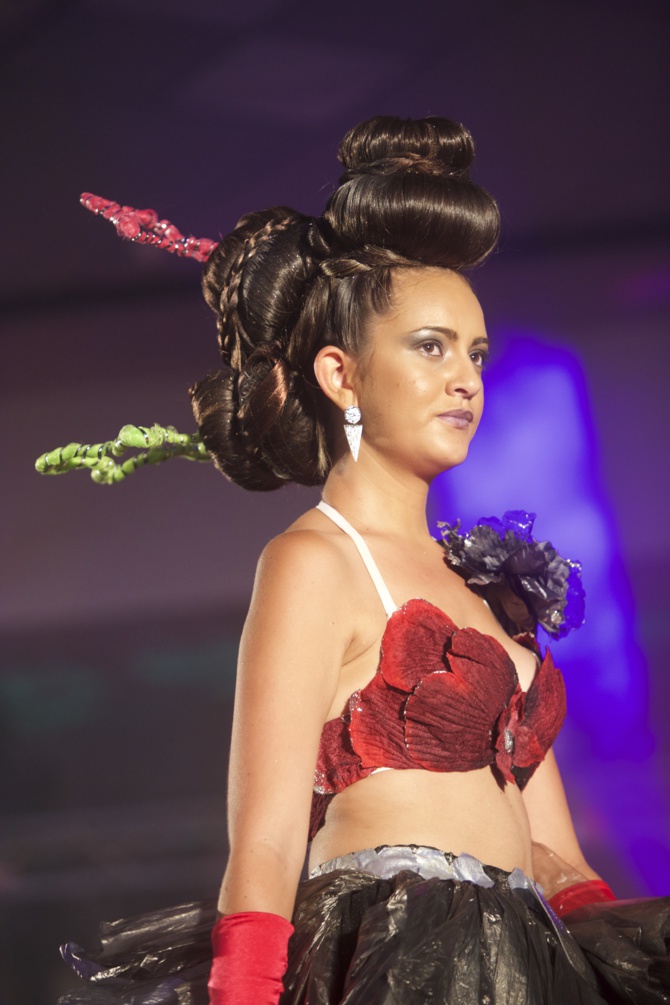 Show coiffure à la Plaine des Cafres<br>"La tête dans les étoiles" Show coiffure à la Plaine des Cafres<br>"La tête dans les étoiles"