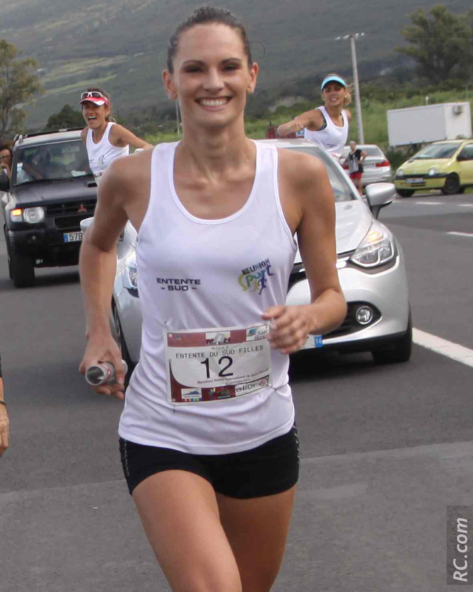 Céline Lartigue peut avoir le sourire, son équipe est en pôle position Céline Lartigue peut avoir le sourire, son équipe est en pôle position