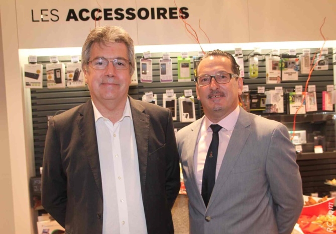 Patrick Josset, directeur général adjoint à la SRR, et Laurent Piédimonte, PDG de Adecom's Patrick Josset, directeur général adjoint à la SRR, et Laurent Piédimonte, PDG de Adecom's