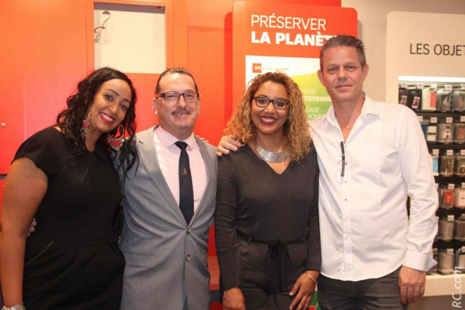 Cherine Bourot, Laurent Piédimonte, Jennifer Robur, et Olivier Durand Cherine Bourot, Laurent Piédimonte, Jennifer Robur, et Olivier Durand