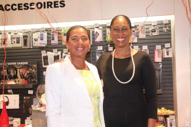 Corinne Maillot, chef d'entreprise, et Aïdy Pfuetzenreuter Corinne Maillot, chef d'entreprise, et Aïdy Pfuetzenreuter