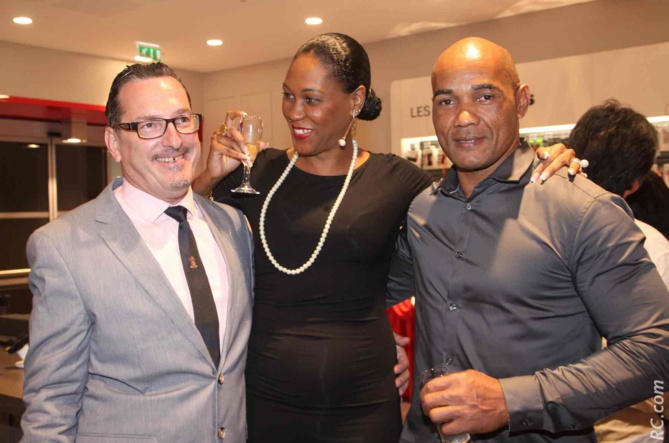 Laurent Piédimonte, Aïdy Pfuetzenreuter et Anthony Cinaque, invité de la soirée Laurent Piédimonte, Aïdy Pfuetzenreuter et Anthony Cinaque, invité de la soirée