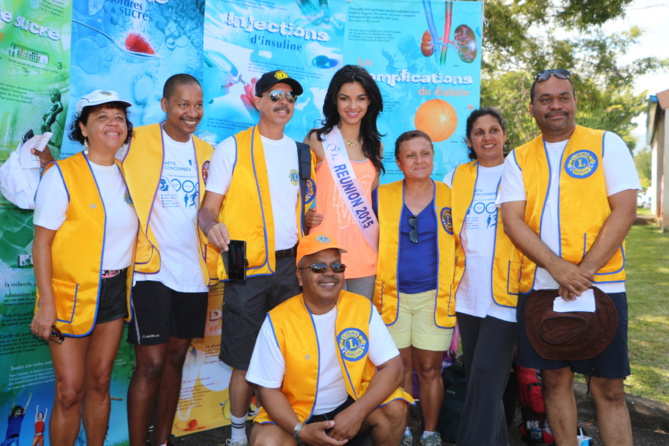 Marche contre le diabète<br>Azuima Issa et Daniel Sangouma Ambassadeurs Marche contre le diabète<br>Azuima Issa et Daniel Sangouma Ambassadeurs