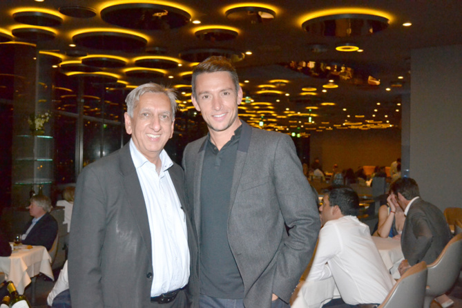 Aziz Patel et Stéphane Jobert Aziz Patel et Stéphane Jobert