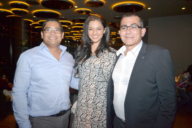 Olivier Cadarbacasse, Azuima Issa, et Patrick Serveaux, président de l'IRT Olivier Cadarbacasse, Azuima Issa, et Patrick Serveaux, président de l'IRT
