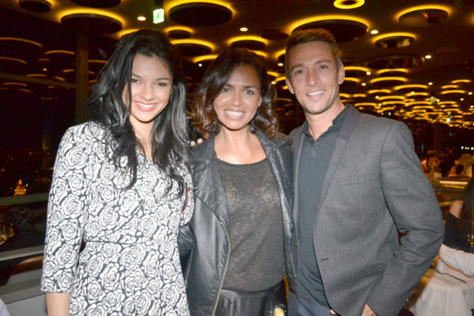 Azuima Issa, Laurence Roustandjee et Stéphane Jobert Azuima Issa, Laurence Roustandjee et Stéphane Jobert