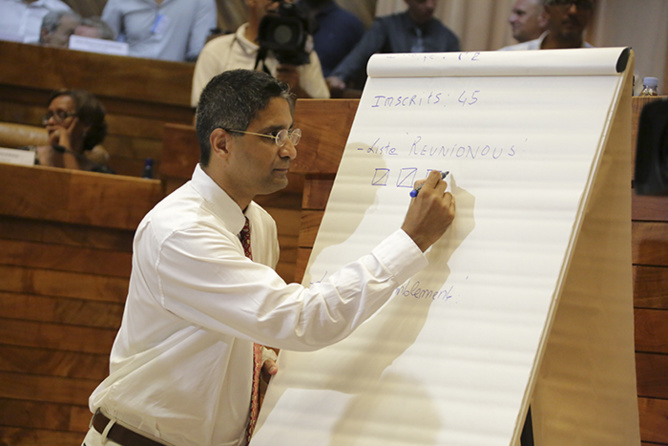 La liste Reunion.Nous a fait le plein de ses voix. La liste Reunion.Nous a fait le plein de ses voix.