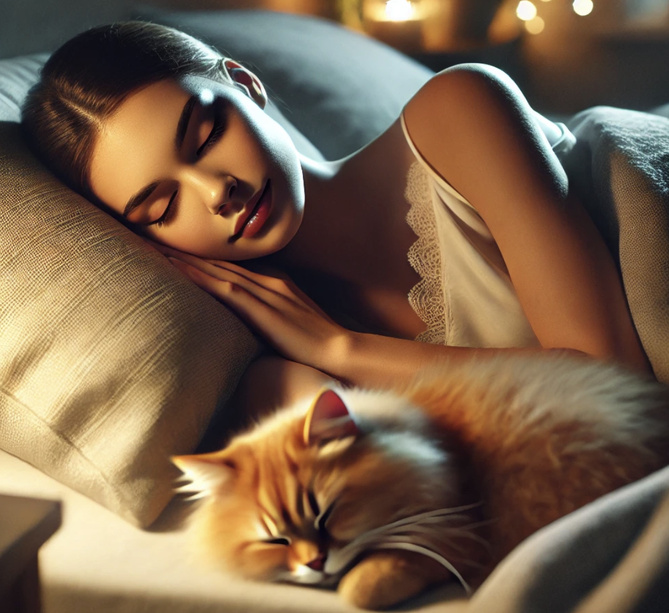 Un Français sur trois dort avec son animal Un Français sur trois dort avec son animal