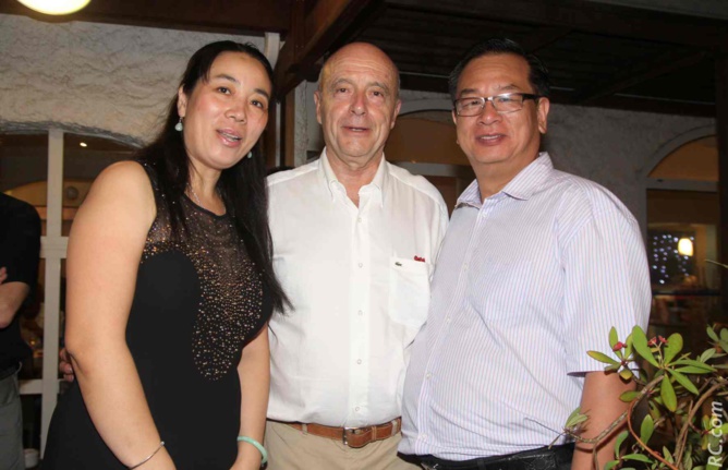 Photo-souvenir avec des invités