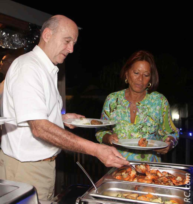 Pour le buffet, les conseils de Margie Sudre à Alain Juppé Pour le buffet, les conseils de Margie Sudre à Alain Juppé