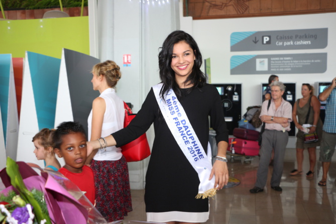 Azuima Issa, dauphine de Miss France, de retour sur l'île