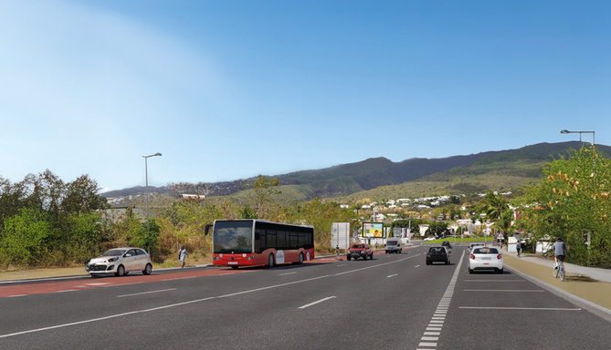 Requalification de la RN1E : Un projet pour une mobilité durable et sécurisée Requalification de la RN1E : Un projet pour une mobilité durable et sécurisée